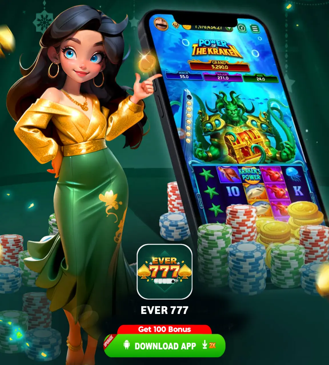Ever 777 Apk Banner